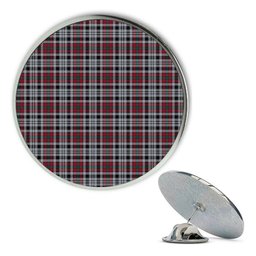 ScotsTee Shop Scottish Borthwick Dress Modern Metal Tartan Lapel Pin (5 pieces)