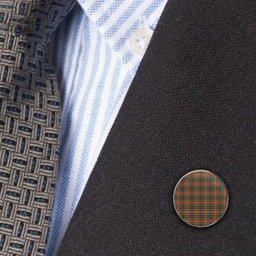 ScotsTee Shop Scottish Christie Ancient Metal Tartan Lapel Pin (5 pieces)