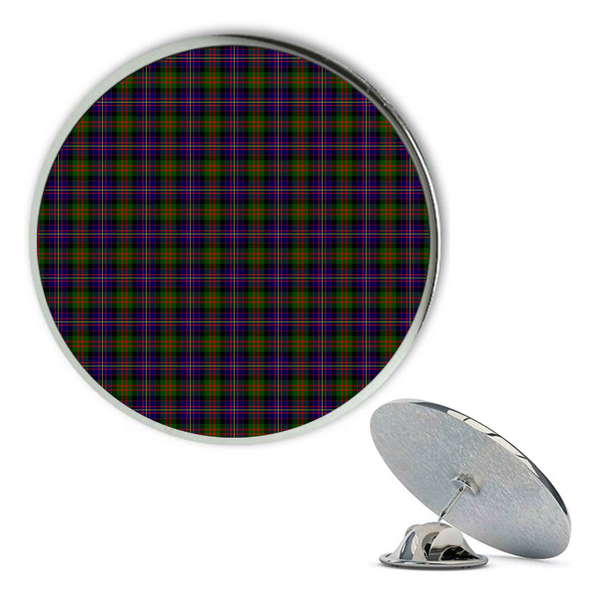 ScotsTee Shop Scottish Cameron of Erracht Modern Metal Tartan Lapel Pin (5 pieces)