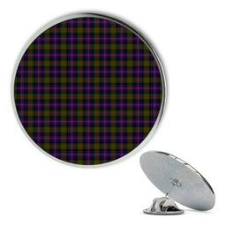 ScotsTee Shop Scottish Cameron of Erracht Modern Metal Tartan Lapel Pin (5 pieces)