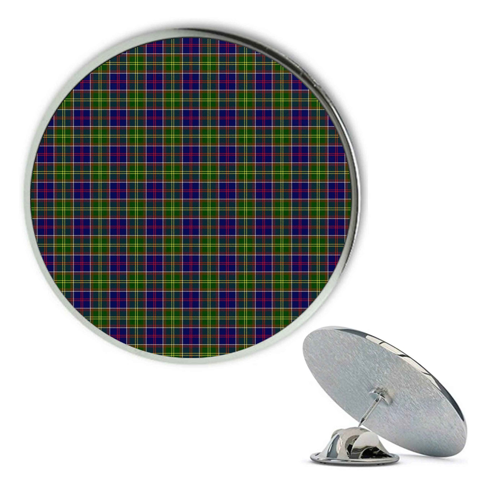 ScotsTee Shop Scottish Ayrshire Metal Tartan Lapel Pin (5 pieces)