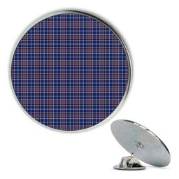 ScotsTee Shop Scottish Alexander of Menstry Modern Metal Tartan Lapel Pin (5 pieces)