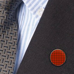 ScotsTee Shop Scottish Cameron Modern Metal Tartan Lapel Pin (5 pieces)