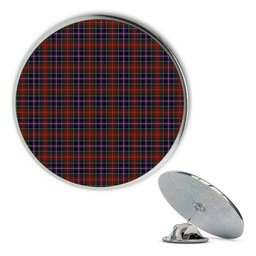 ScotsTee Shop Scottish Crozier Metal Tartan Lapel Pin (5 pieces)
