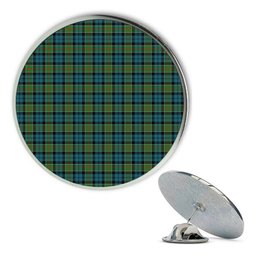 ScotsTee Shop Scottish Colquhoun Ancient Clan Metal Tartan Lapel Pin (5 pieces)