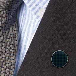 ScotsTee Shop Scottish Campbell Modern Metal Tartan Lapel Pin (5 pieces)