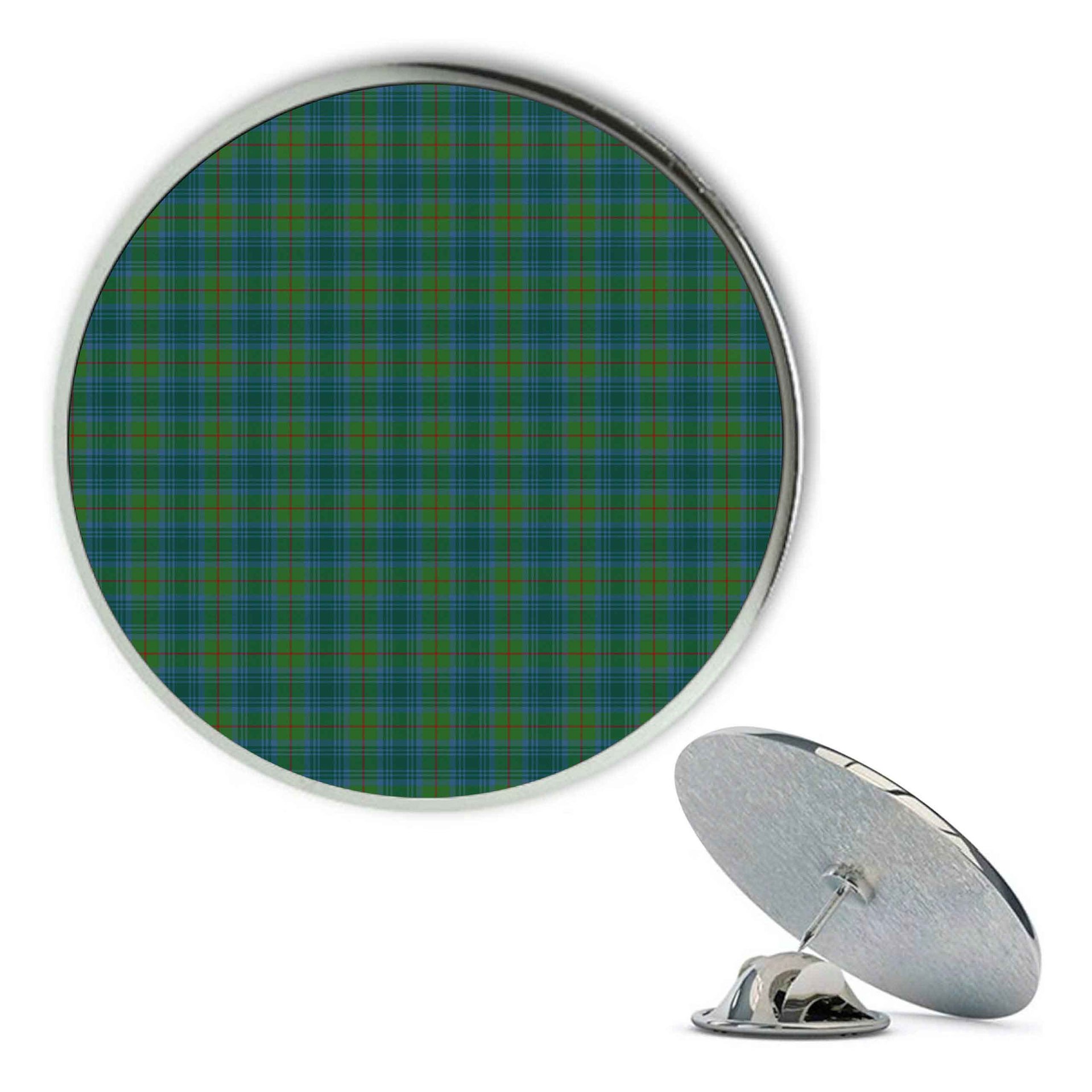 ScotsTee Shop Scottish Cranstoun Modern Metal Tartan Lapel Pin (5 pieces)