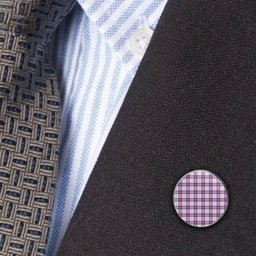 ScotsTee Shop Scottish Dunlop Dress Ancient Metal Tartan Lapel Pin (5 pieces)