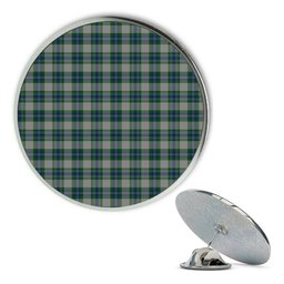 ScotsTee Shop Scottish Fraser Arisaid Metal Tartan Lapel Pin (5 pieces)