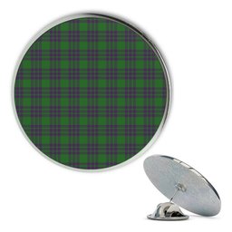ScotsTee Shop Scottish Elphinstone Ancient Metal Tartan Lapel Pin (5 pieces)