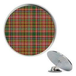 ScotsTee Shop Scottish Drummond of Strathallan Ancient Metal Tartan Lapel Pin (5 pieces)