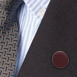 ScotsTee Shop Scottish Donald of Boisdale Metal Tartan Lapel Pin (5 pieces)