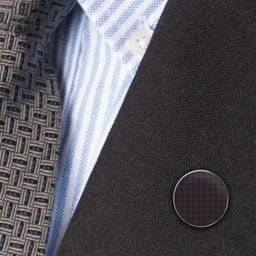 ScotsTee Shop Scottish Donald of Clan Ranald Modern Metal Tartan Lapel Pin (5 pieces)