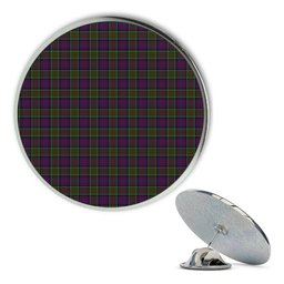 ScotsTee Shop Scottish Donald of Clan Ranald Modern Metal Tartan Lapel Pin (5 pieces)
