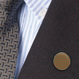 ScotsTee Shop Scottish Gibsone Ancient Metal Tartan Lapel Pin (5 pieces)