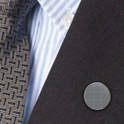 ScotsTee Shop Scottish Gladstanes Ancient Metal Tartan Lapel Pin (5 pieces)