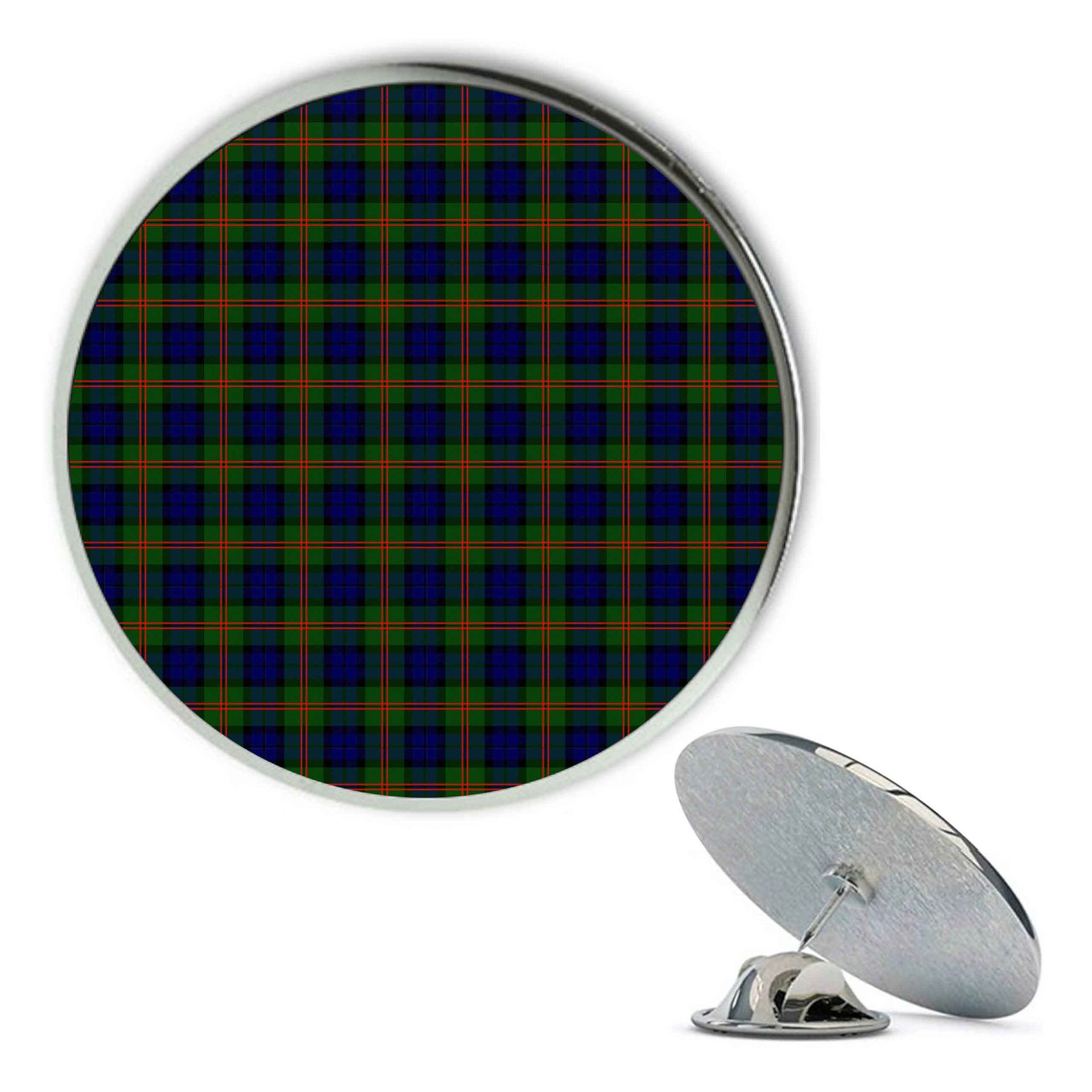 ScotsTee Shop Scottish Dundas Modern 02 Metal Tartan Lapel Pin (5 pieces)