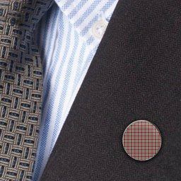 ScotsTee Shop Scottish Dundee Dress Metal Tartan Lapel Pin (5 pieces)