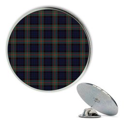 ScotsTee Shop Scottish Fletcher of Dunans Modern Metal Tartan Lapel Pin (5 pieces)