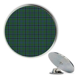 ScotsTee Shop Scottish Hunter of Peebleshire Ancient Metal Tartan Lapel Pin (5 pieces)