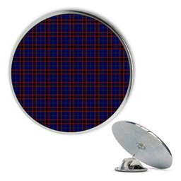ScotsTee Shop Scottish Hume Modern Metal Tartan Lapel Pin (5 pieces)