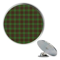 ScotsTee Shop Scottish McFie Hunting Ancient Metal Tartan Lapel Pin (5 pieces)
