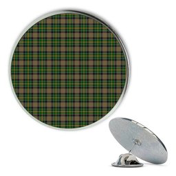 ScotsTee Shop Scottish Hamilton of Brandon Metal Tartan Lapel Pin (5 pieces)