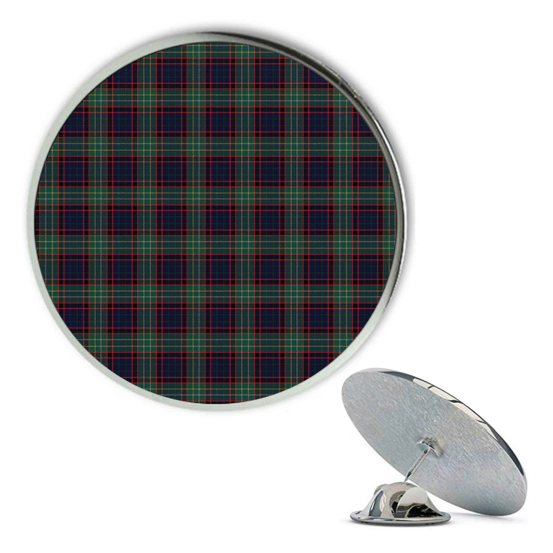 ScotsTee Shop Scottish MacNicol Hunting Modern Metal Tartan Lapel Pin (5 pieces)
