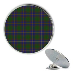 ScotsTee Shop Scottish Strange of Balkaskie Metal Tartan Lapel Pin (5 pieces)