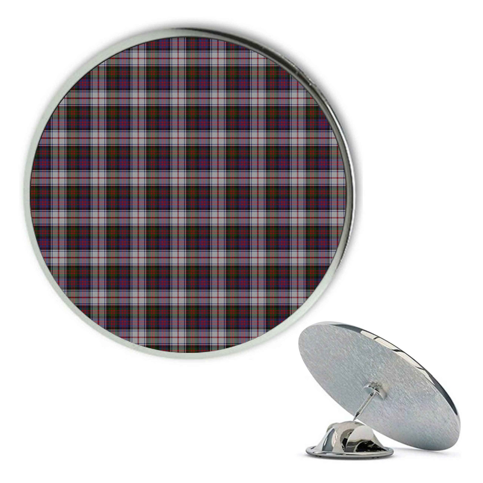 ScotsTee Shop Scottish MacDonald Dress Modern Metal Tartan Lapel Pin (5 pieces)