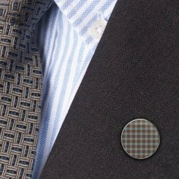 ScotsTee Shop Scottish MacBean Dress Metal Tartan Lapel Pin (5 pieces)