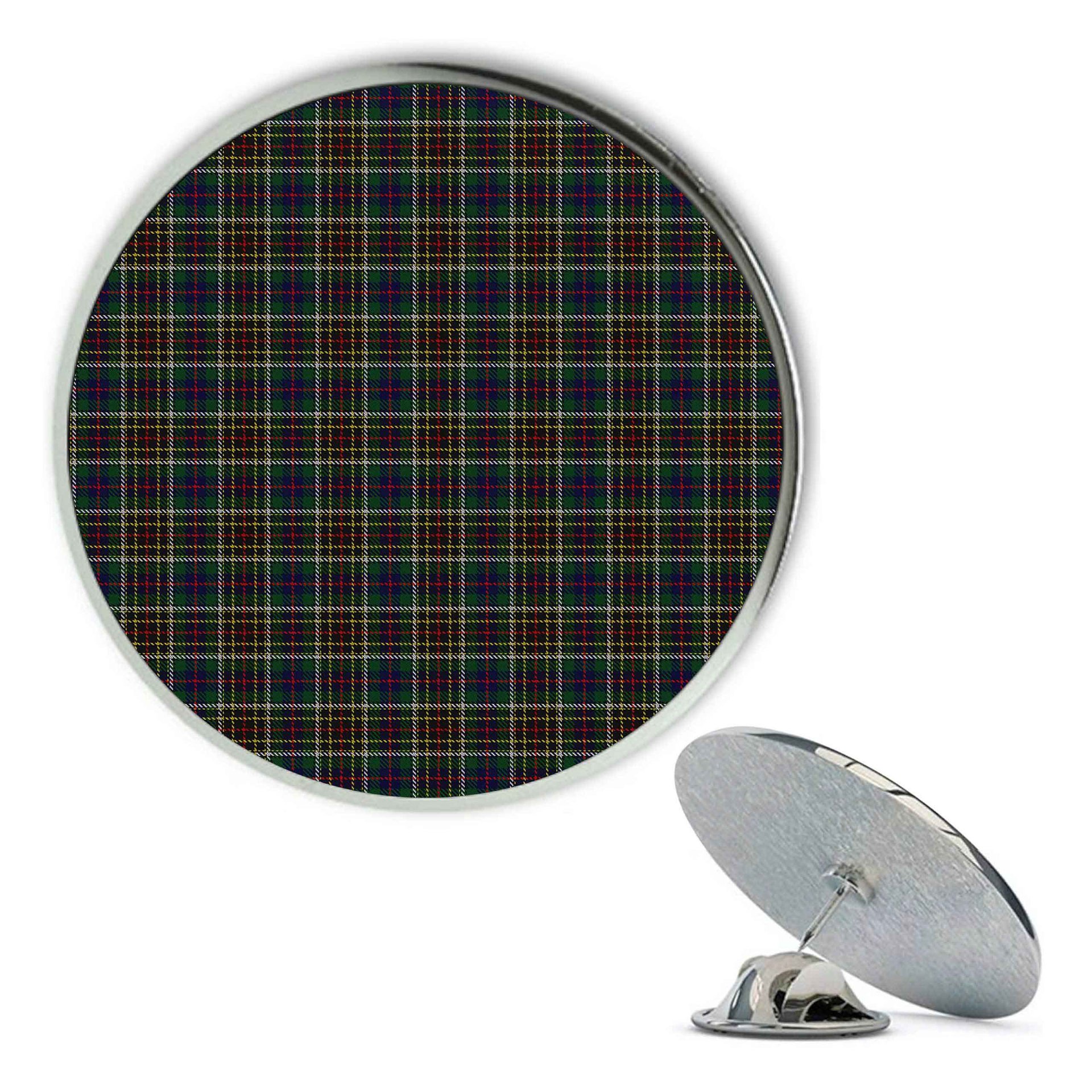 ScotsTee Shop Scottish Hislop Hunting 2 Metal Tartan Lapel Pin (5 pieces)