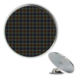 ScotsTee Shop Scottish Hislop Hunting 2 Metal Tartan Lapel Pin (5 pieces)