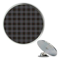 ScotsTee Shop Scottish Turnbull, Dress Bruce Metal Tartan Lapel Pin (5 pieces)