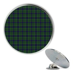 ScotsTee Shop Scottish Graham of Montrose Metal Tartan Lapel Pin (5 pieces)