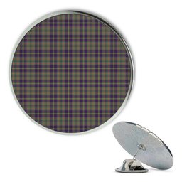ScotsTee Shop Scottish Tailyour Weathered Metal Tartan Lapel Pin (5 pieces)