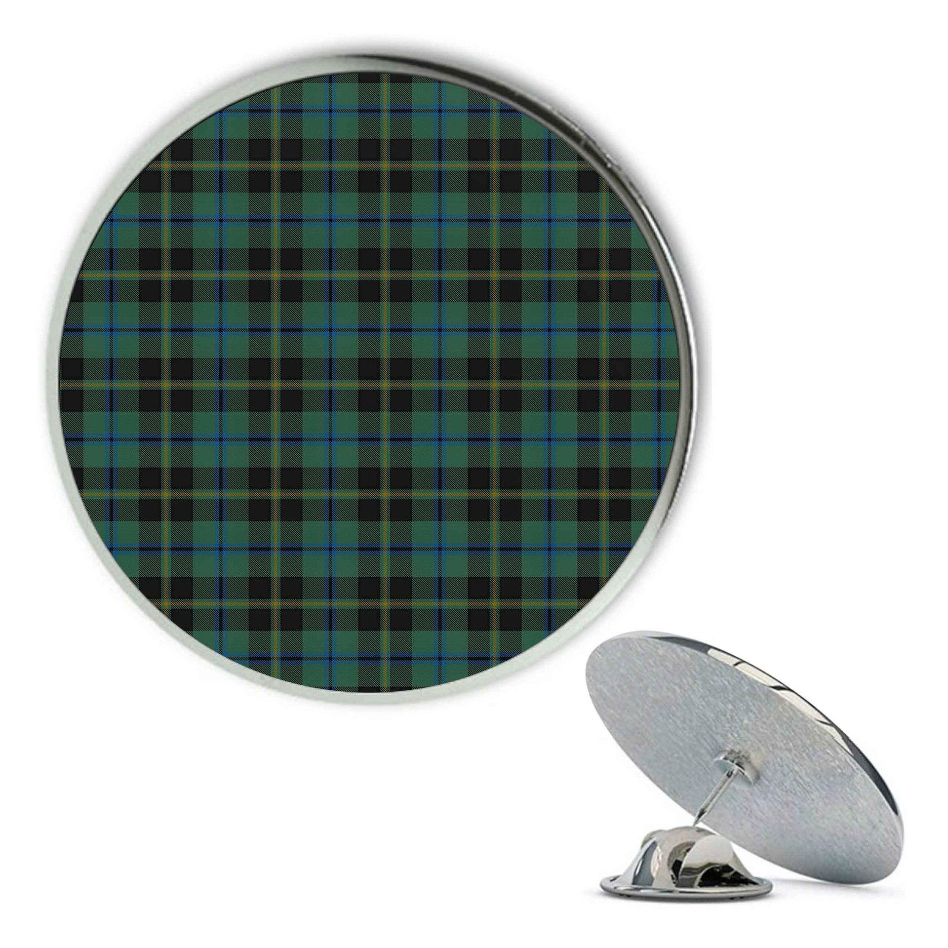 ScotsTee Shop Scottish Michaluk Metal Tartan Lapel Pin (5 pieces)
