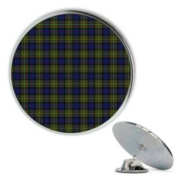 ScotsTee Shop Scottish MacLaren Modern Metal Tartan Lapel Pin (5 pieces)