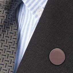 ScotsTee Shop Scottish Robertson Dress #2 Modern Metal Tartan Lapel Pin (5 pieces)