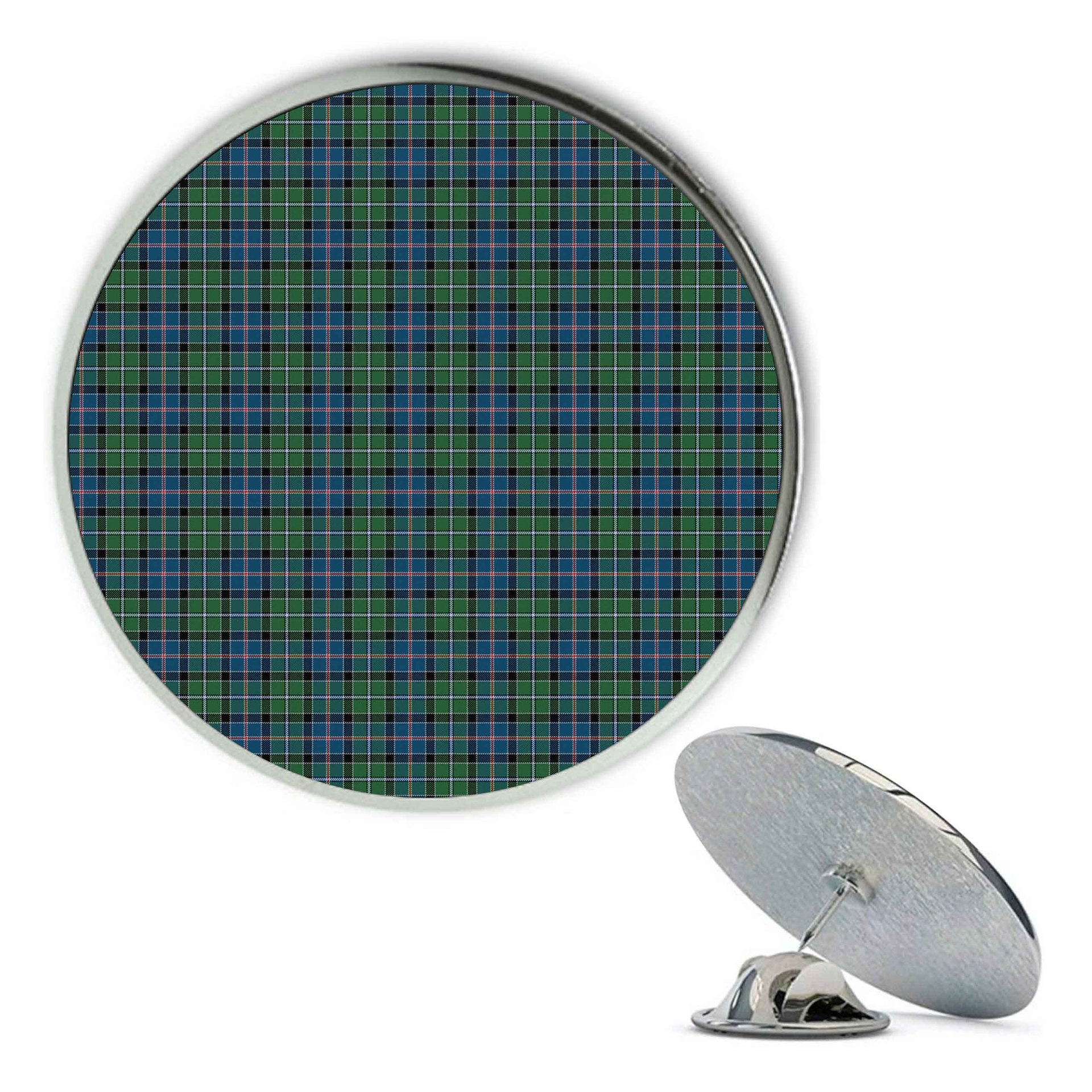 ScotsTee Shop Scottish Stirling Modern Metal Tartan Lapel Pin (5 pieces)