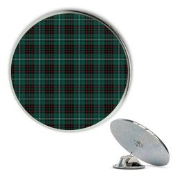 ScotsTee Shop Scottish MacAulay of Lewis Modern Metal Tartan Lapel Pin (5 pieces)
