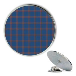 ScotsTee Shop Scottish MacLaine of Loch Buie Hunting Ancient Metal Tartan Lapel Pin (5 pieces)