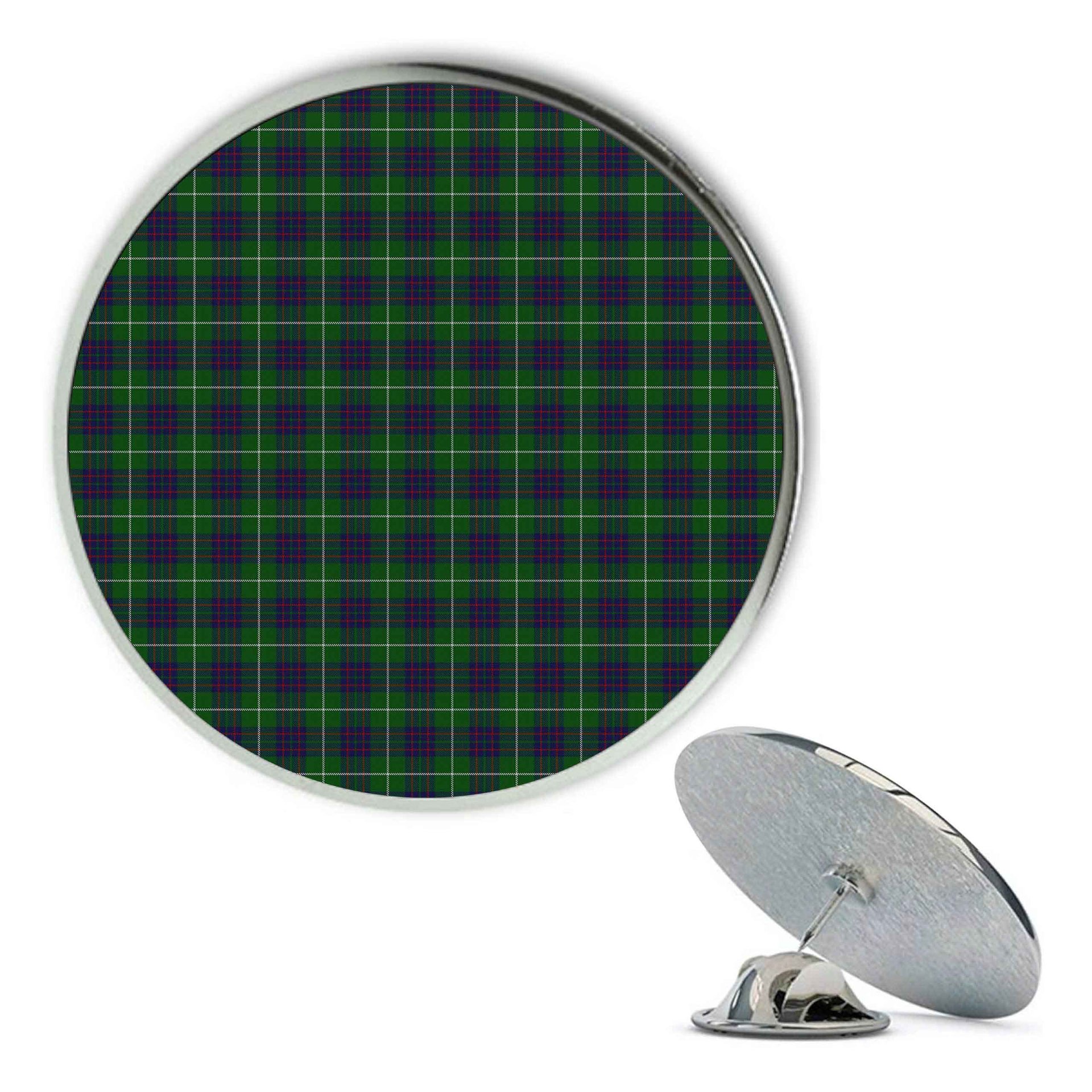 ScotsTee Shop Scottish MacIntyre Hunting Metal Tartan Lapel Pin (5 pieces)