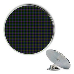 ScotsTee Shop Scottish Murray of Atholl Modern Metal Tartan Lapel Pin (5 pieces)