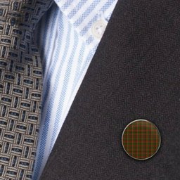 ScotsTee Shop Scottish Newfoundland CIDD 28098 Metal Tartan Lapel Pin (5 pieces)