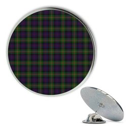 ScotsTee Shop Scottish MacDonell of Glengarry 3 Metal Tartan Lapel Pin (5 pieces)