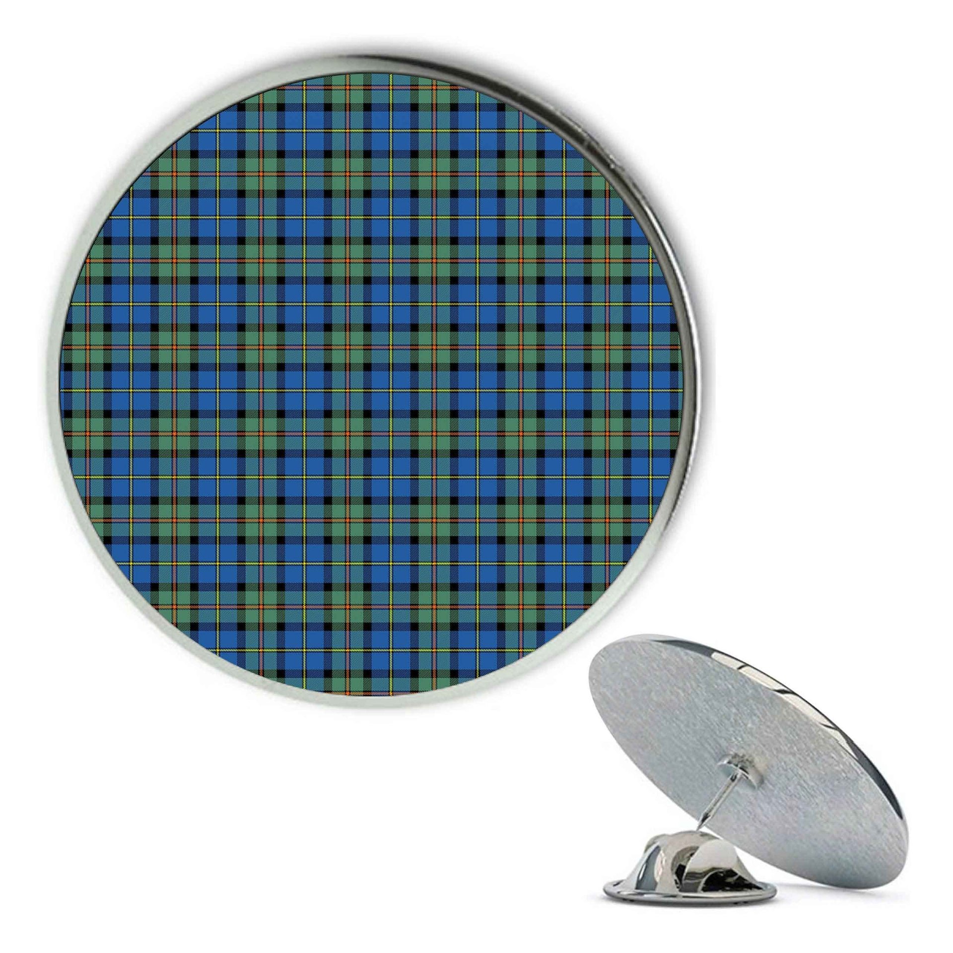 ScotsTee Shop Scottish MacLeod of Harris Ancient Metal Tartan Lapel Pin (5 pieces)