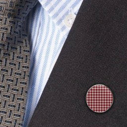 ScotsTee Shop Scottish MacPhee Dress Modern Metal Tartan Lapel Pin (5 pieces)