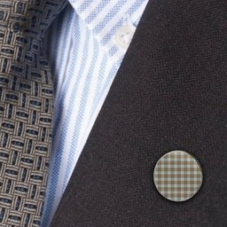 ScotsTee Shop Scottish McBean Dress Ancient Metal Tartan Lapel Pin (5 pieces)
