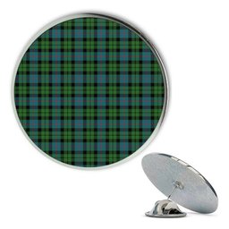 ScotsTee Shop Scottish Morrison Hunting Ancient Metal Tartan Lapel Pin (5 pieces)